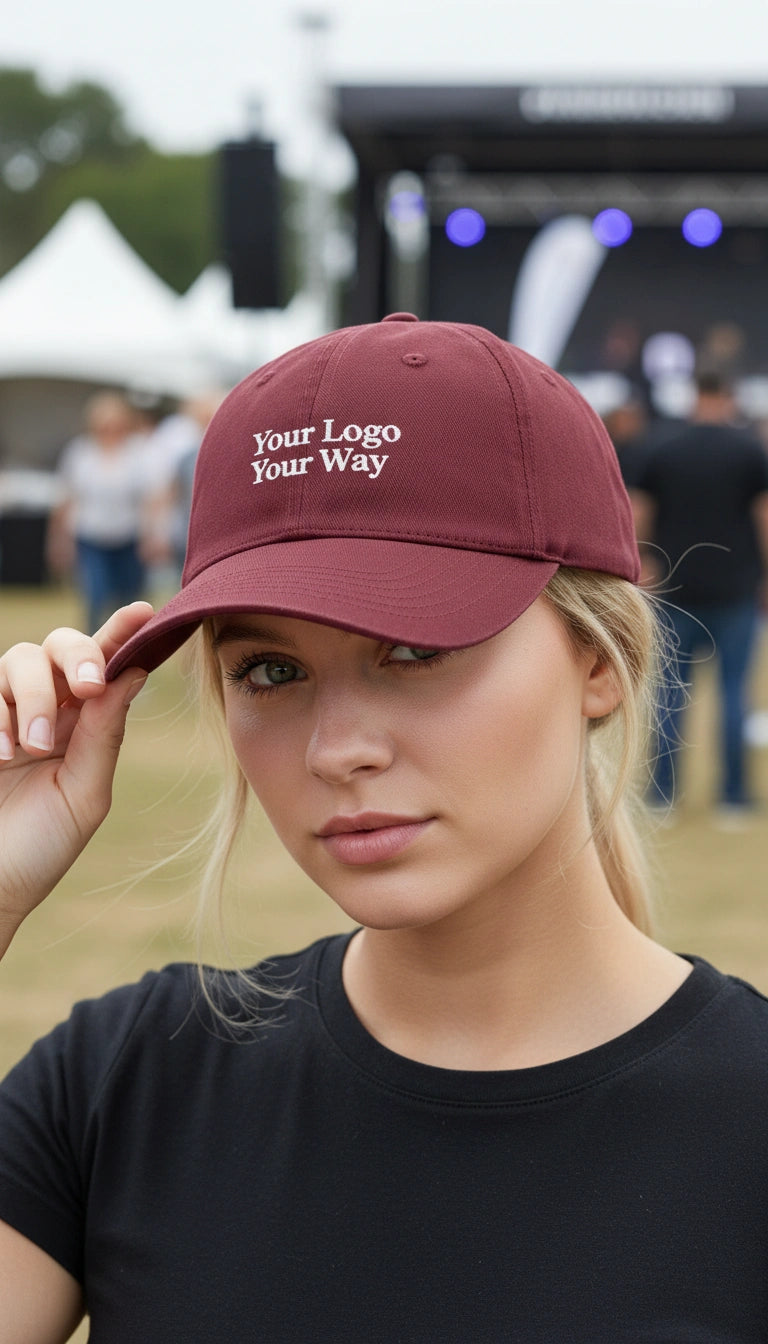 ATC™ EVERYDAY COTTON TWILL CAP. C130 - Maroon