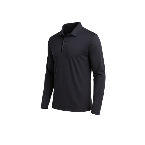 Men's Zone Performance Long Sleeve Polo - TT51L