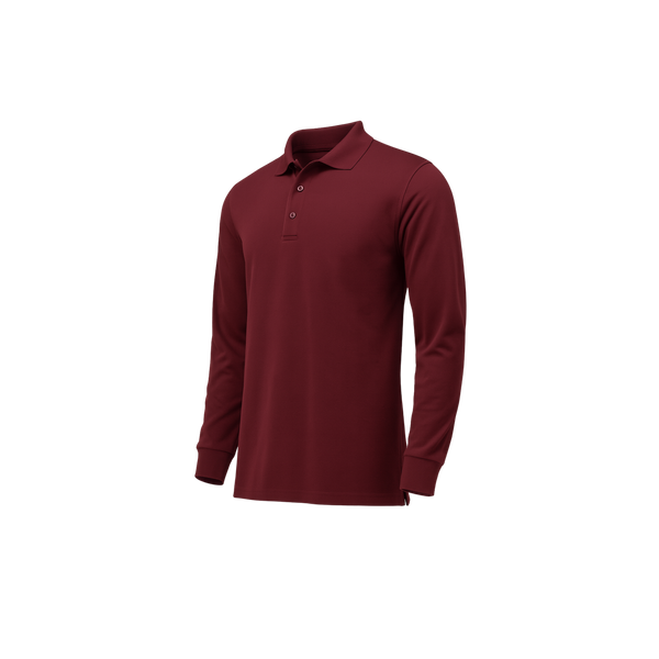 Men's Pinnacle Performance Long Sleeve Piqué Polo - 88192
