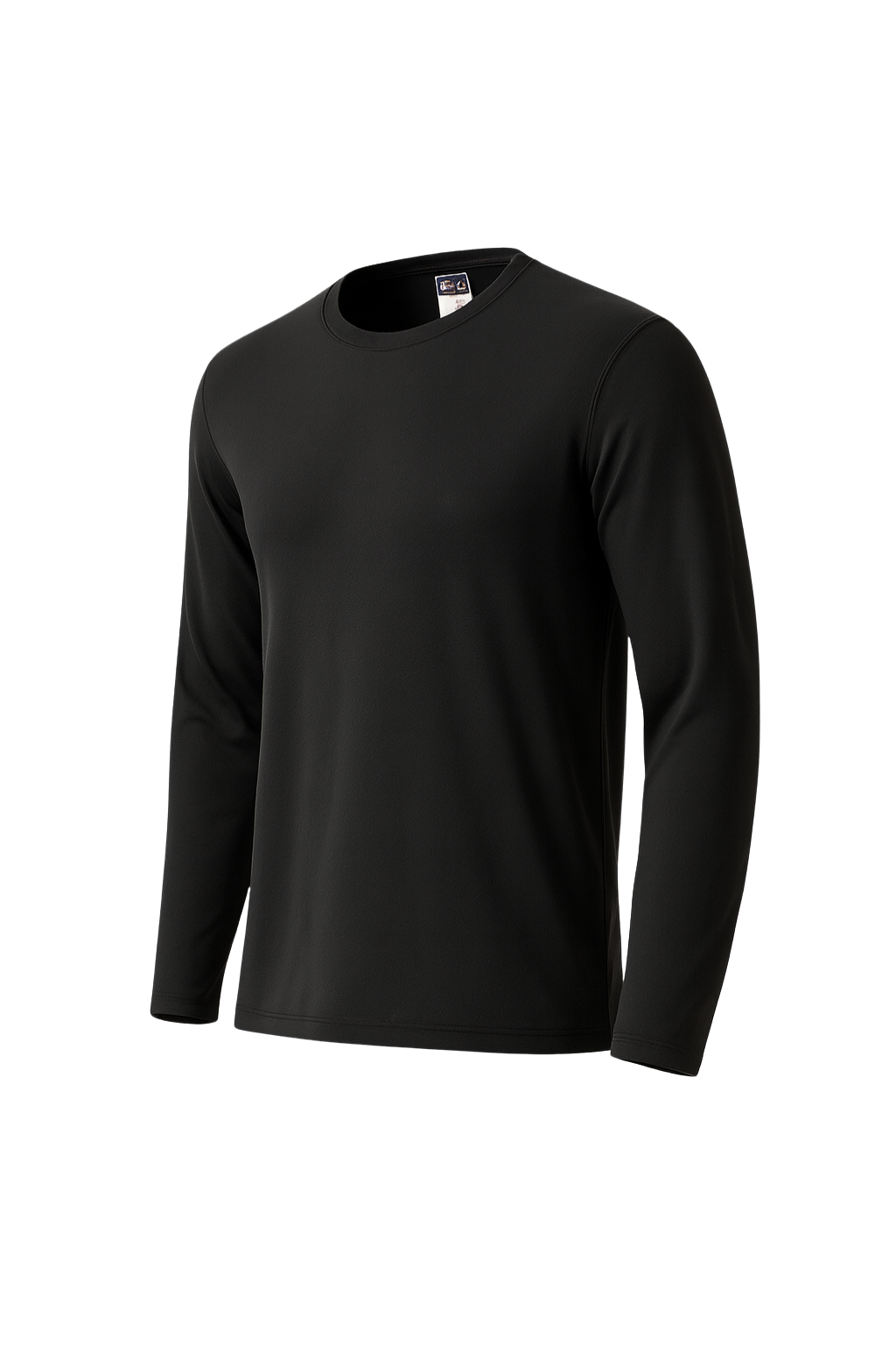 Adult Men Performance Long Sleeve Crewneck T-Shirt S05937 image 2